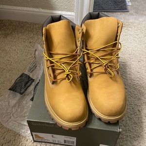 Timberland Premium 6in Waterproof Wheat NUBUCK